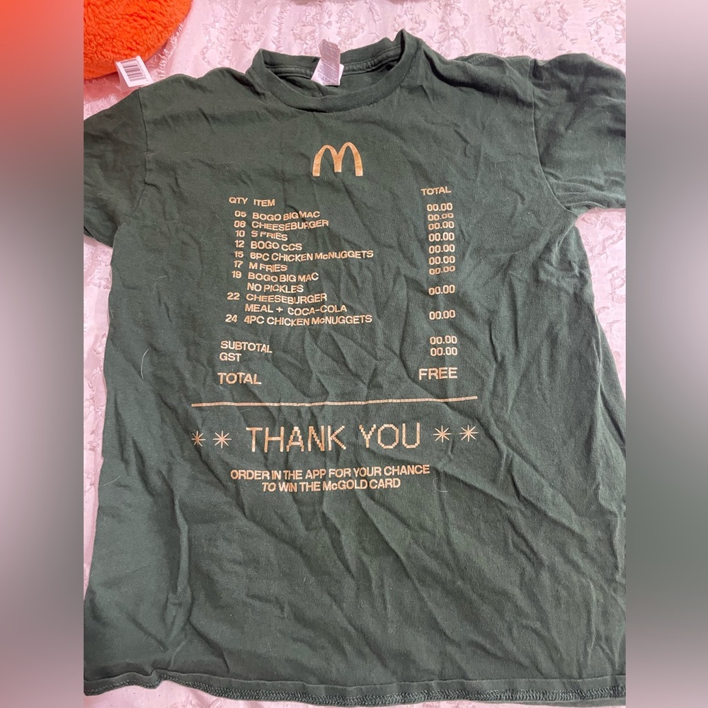 Mcdonald’s Green Crew Shirt